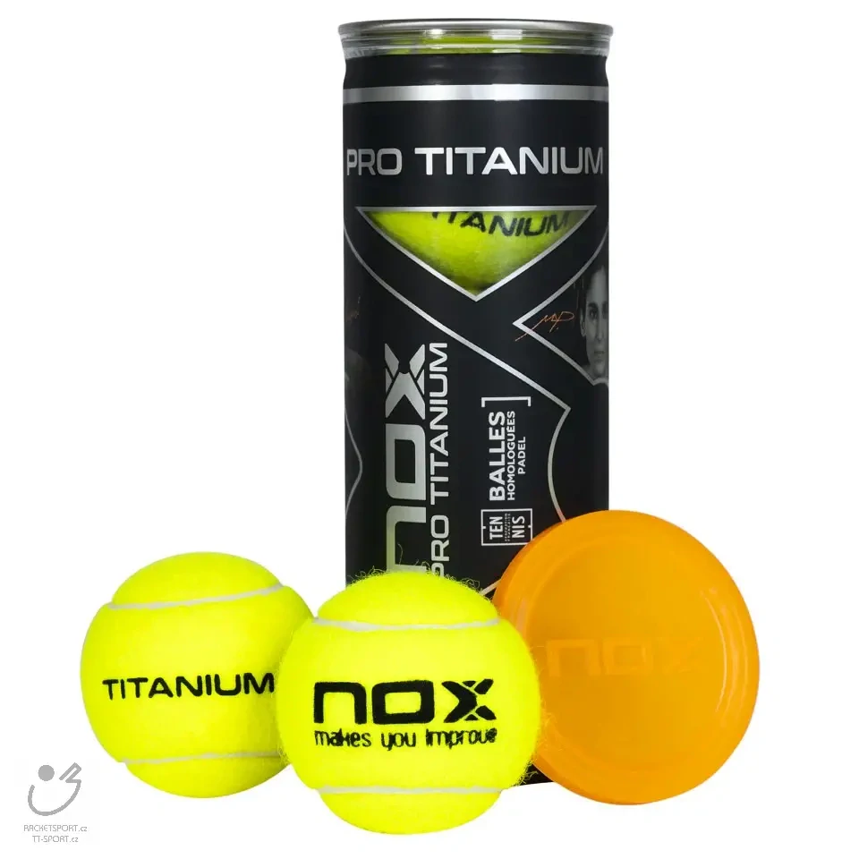 NOX Pro Titanium Padel míče 3ks